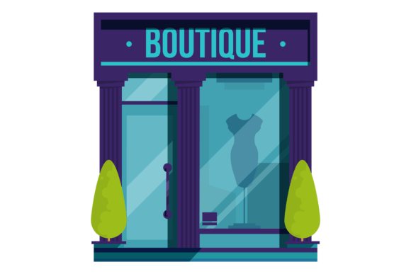 Download Boutique Facade. Clothing Store Front - Premium Resources
