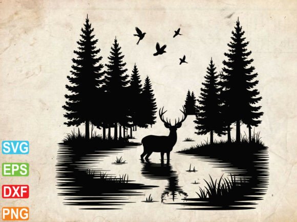 Download Forest Scene SVG, Forest Decor Svg - Premium Resources