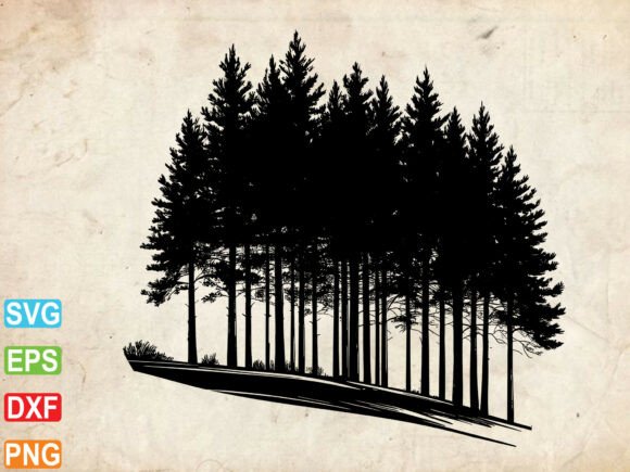 Download Forest Scene SVG, Forest Decor Svg - Premium Resources